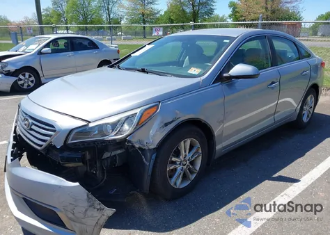 2016 Hyundai Sonata Se from USA, damaged, VIN 5NPE24AF5GH295765